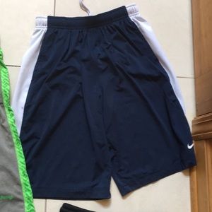 3 pair Nike and Adidas boys shorts size medium